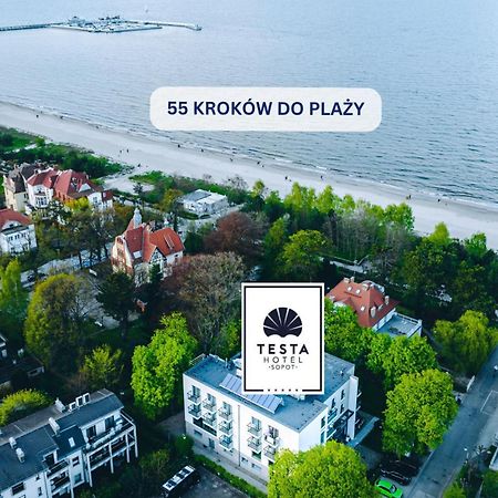 Hotel Testa Sopot Esterno foto